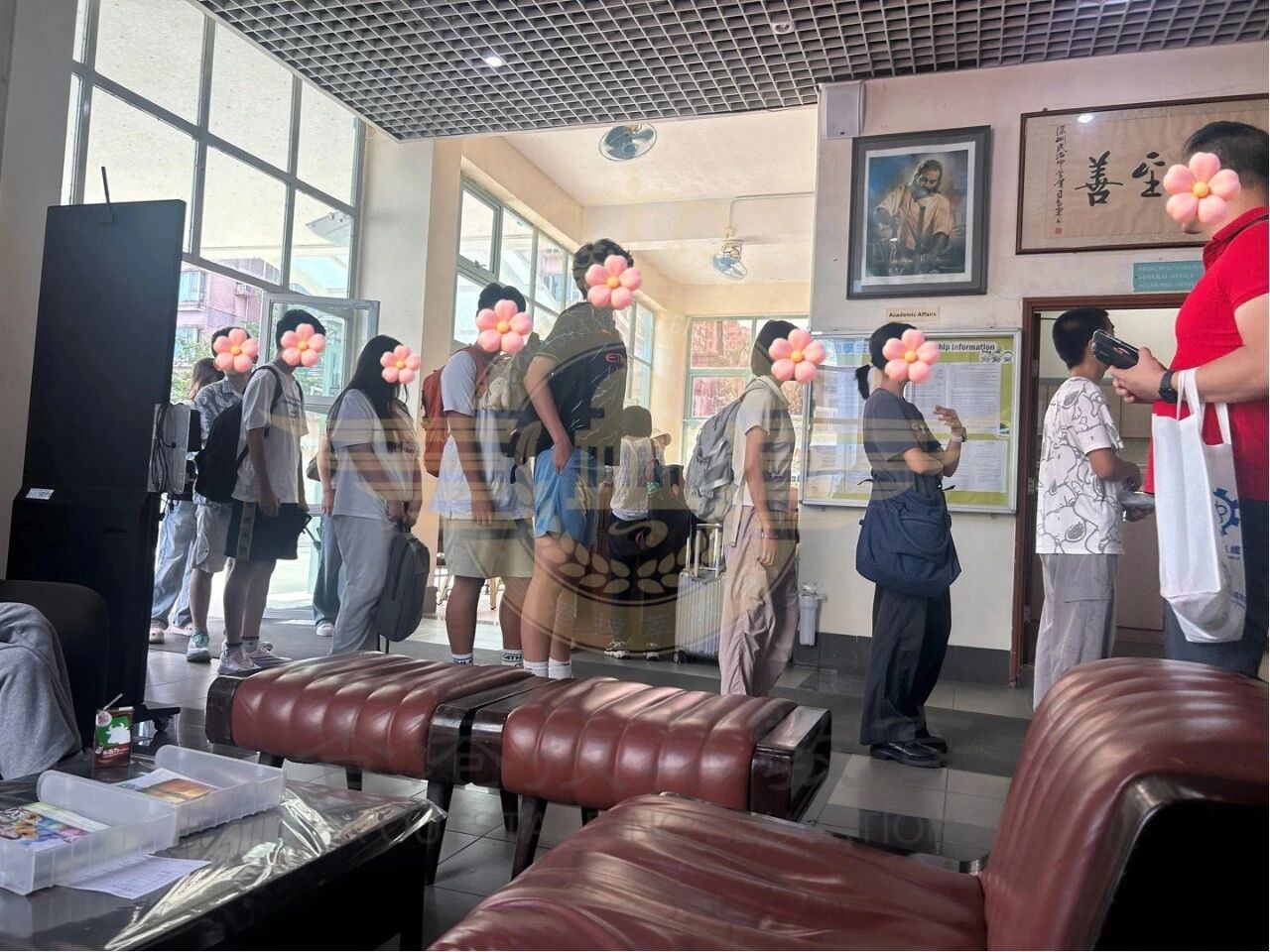 香港入学考试现场
