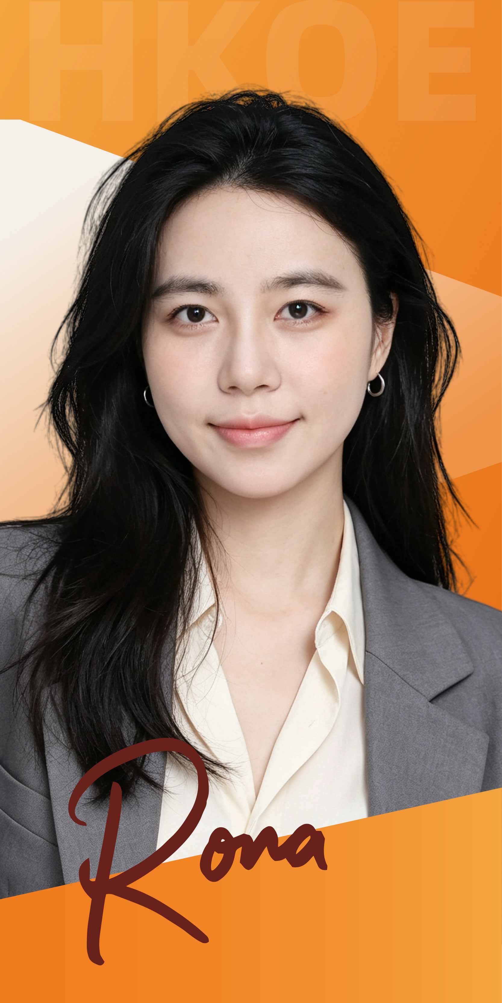 Rona 聂老师人物照片展示样稿